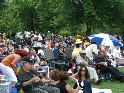 South Shore crowd