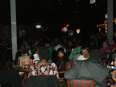 Checkerboard crowd