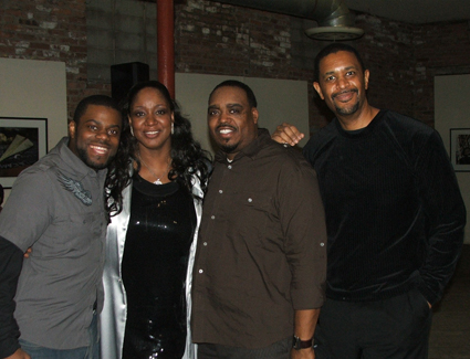 Will Kurk, Nanette Frank, Khari Parker, Chuck Webb