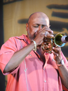 B.B. King's trumpet player