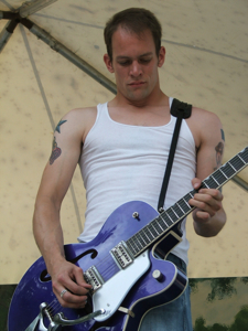 Bryan Lee's guitarist