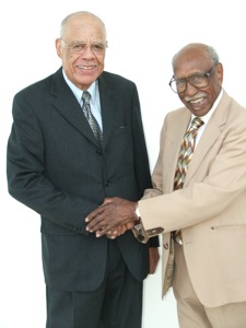 Eddie Johnson & Timuel Black