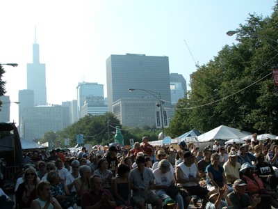 Jackson St. crowd