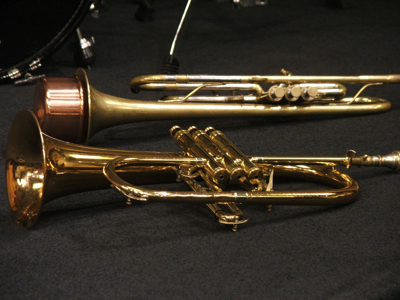 Corey Wilkes trumpets