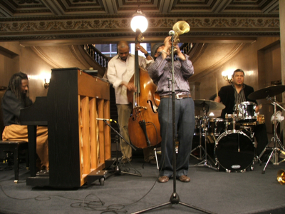 Robert Irving III, Junius Paul, Corey Wilkes & Ernie Adams