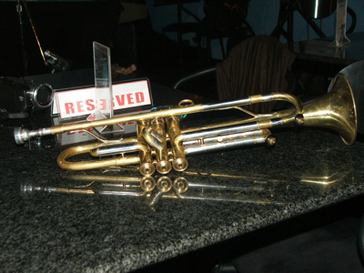 Corey Wilkes' horn